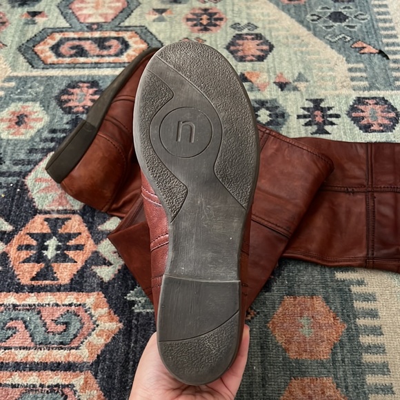 Nicole over the knee or fold down leather boot - Picture 3 of 4